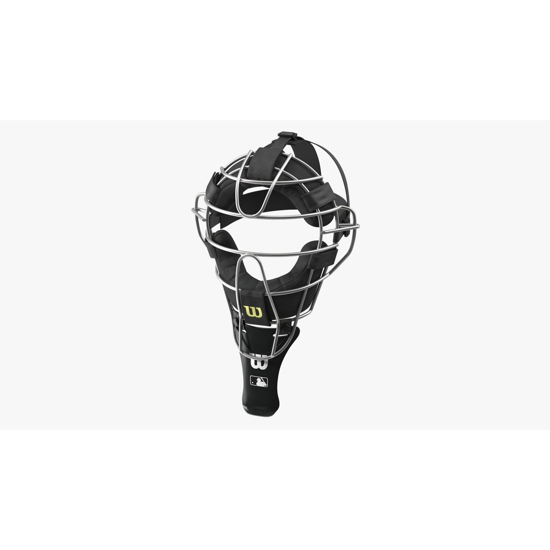 Umpire Baseball Catcher Mask 3D Model – High Quality PBR Asset, FBX - View 12