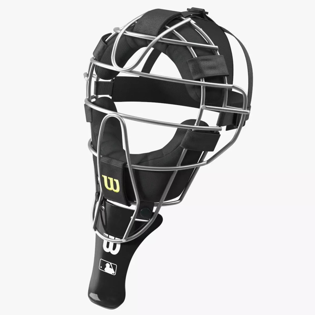 Umpire Baseball Catcher Mask 3D Model – High Quality PBR Asset, FBX - View 2