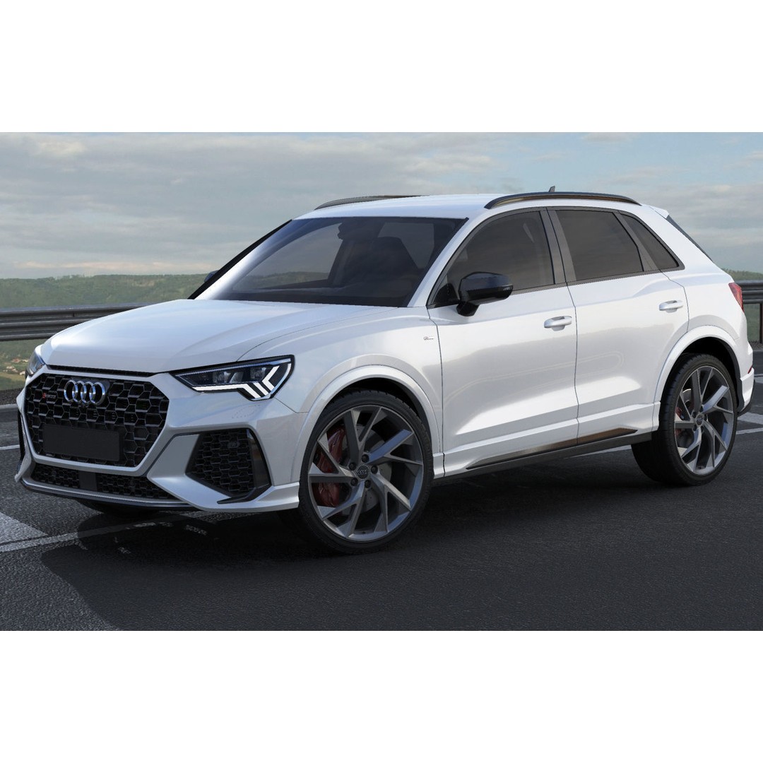 Audi RS Q3 2020 3D Model – Detailed Exterior, Game-Ready Formats - View 16