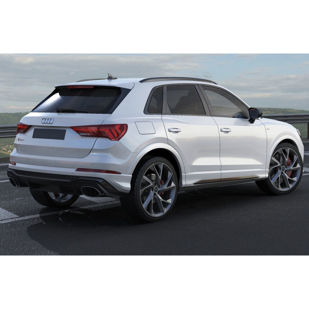 Audi RS Q3 2020 3D Model – Detailed Exterior, Game-Ready Formats - View 17
