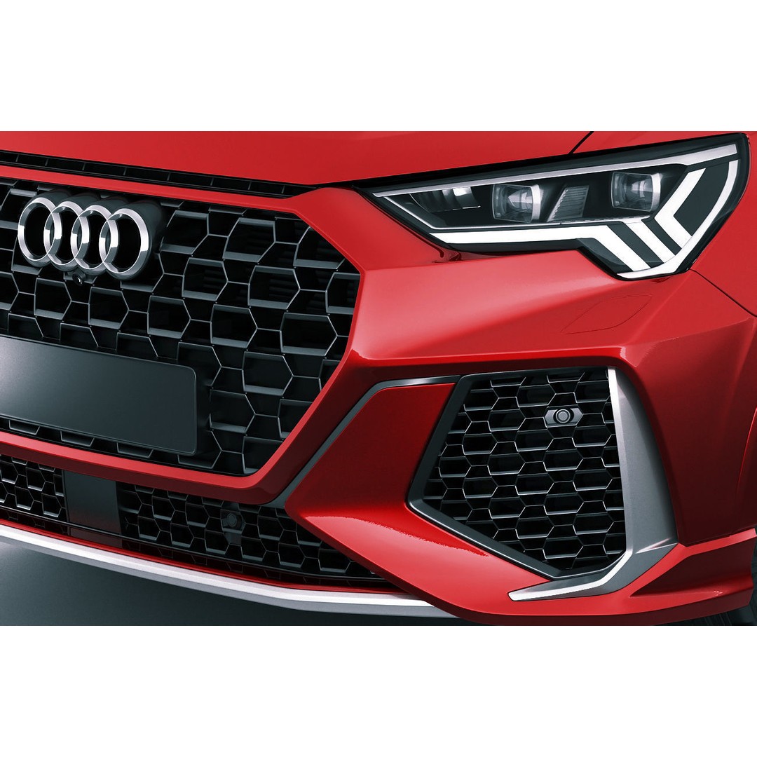 Audi RS Q3 2020 3D Model – Detailed Exterior, Game-Ready Formats - View 5