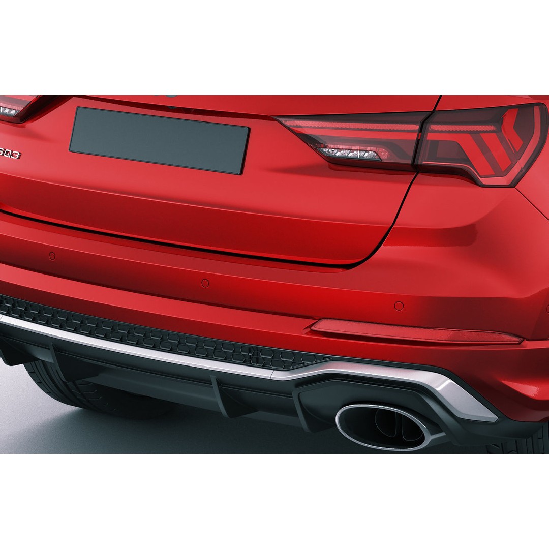 Audi RS Q3 2020 3D Model – Detailed Exterior, Game-Ready Formats - View 6