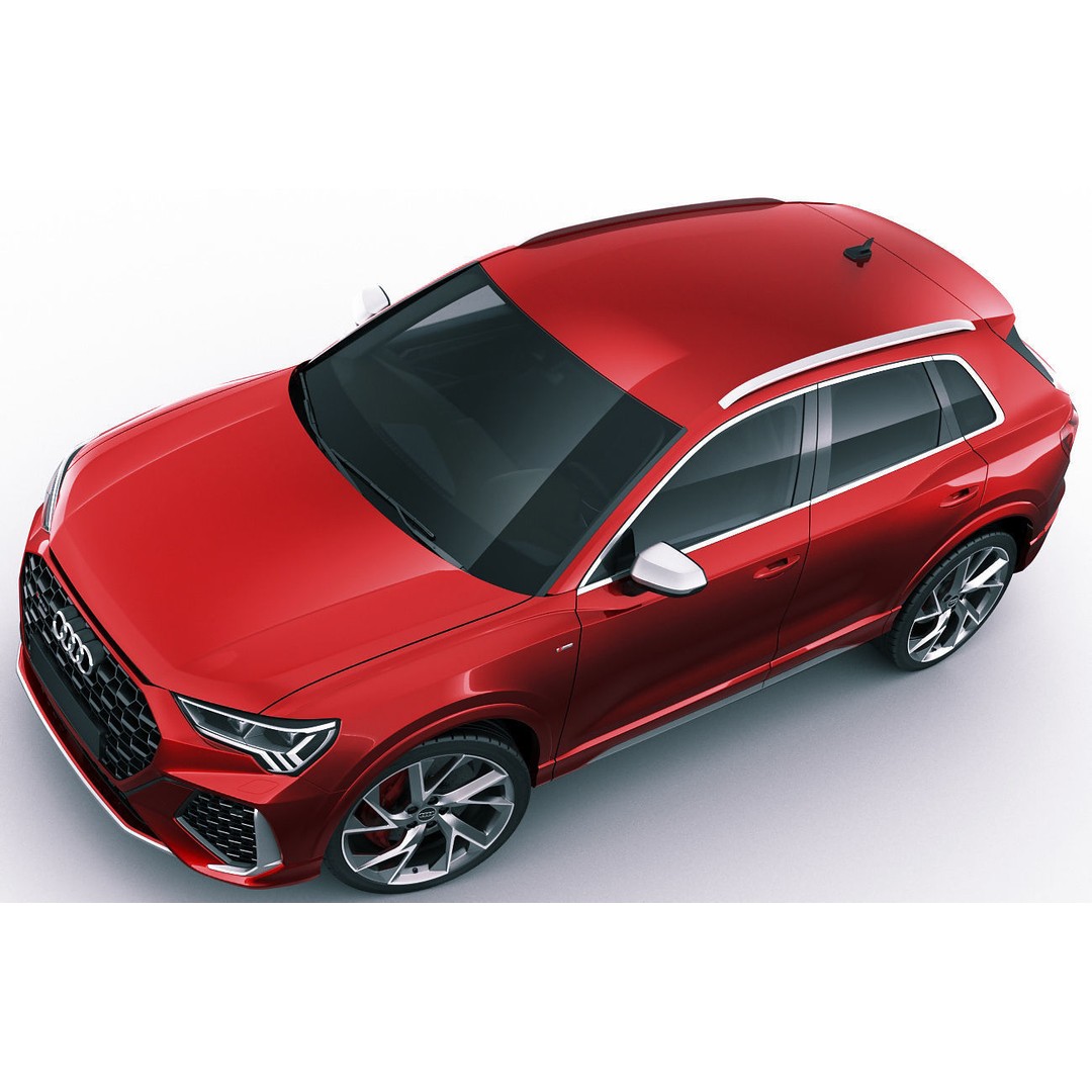 Audi RS Q3 2020 3D Model – Detailed Exterior, Game-Ready Formats - View 7