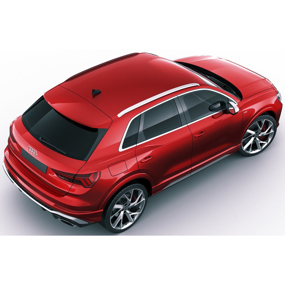Audi RS Q3 2020 3D Model – Detailed Exterior, Game-Ready Formats - View 8