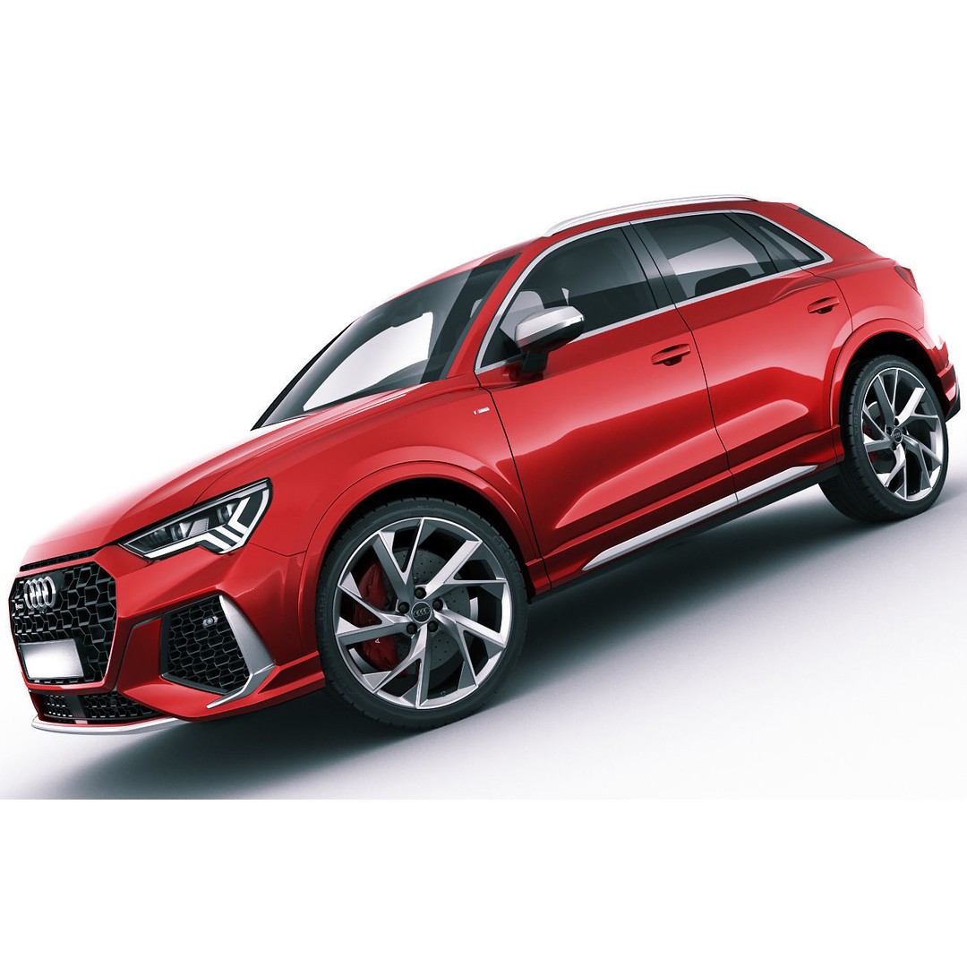 Audi RS Q3 2020 3D Model – Detailed Exterior, Game-Ready Formats - View 9