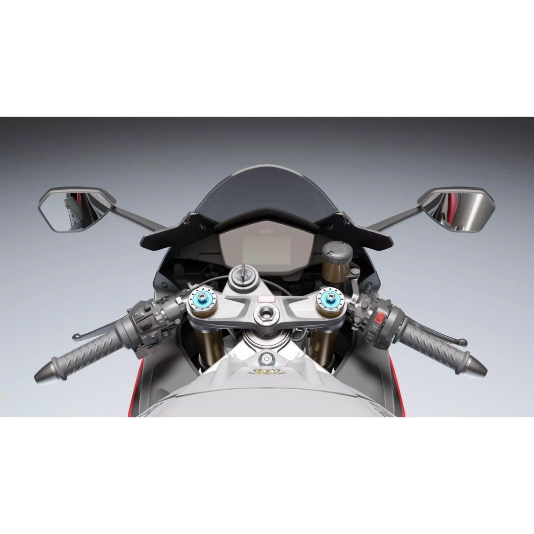 Aprilia RSV4 RF 2018 3D Model – Low Poly Game-Ready Asset, Blender, FBX - View 13