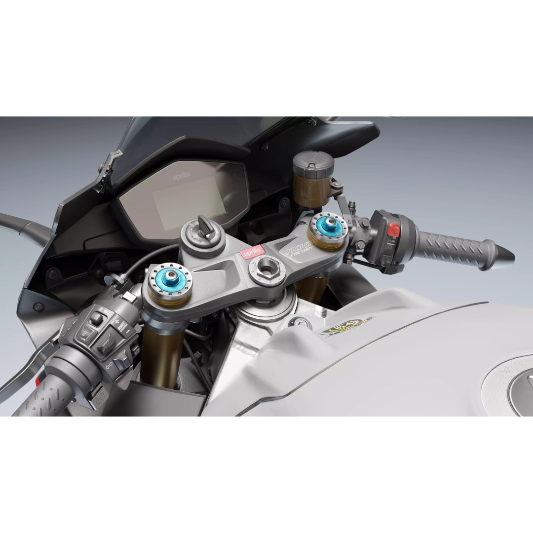 Aprilia RSV4 RF 2018 3D Model – Low Poly Game-Ready Asset, Blender, FBX - View 15