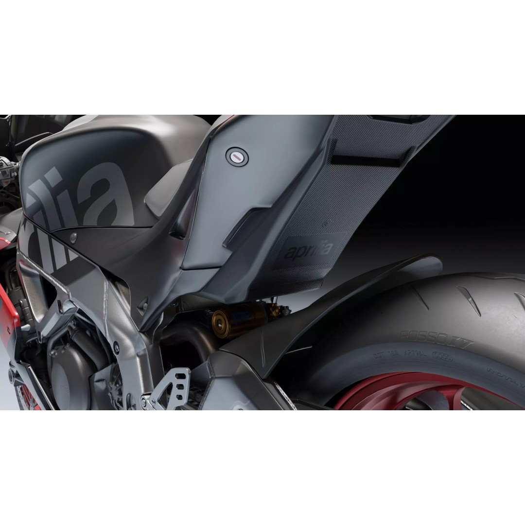 Aprilia RSV4 RF 2018 3D Model – Low Poly Game-Ready Asset, Blender, FBX - View 21
