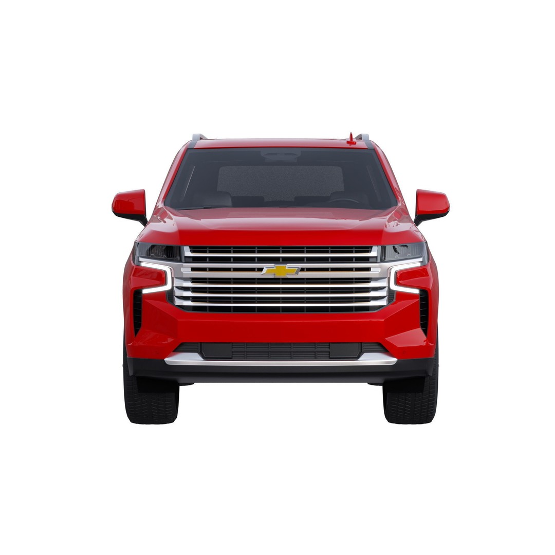 Chevrolet Tahoe 3D Model – High Country SUV, PBR Textures, FBX - View 7