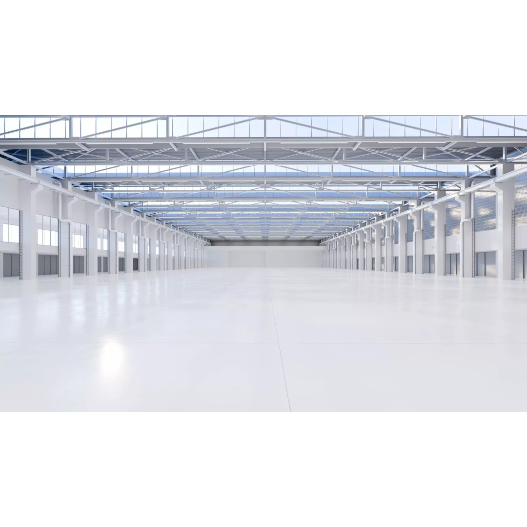 Exhibition Hall Interior 3D Model – Low Poly Game Asset, FBX, OBJ - View 2