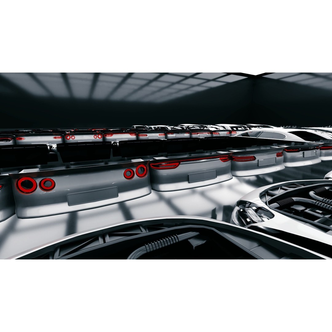 Modular Car Creation Tool 3D Model – Low Poly Game Asset, FBX, Blender - View 12