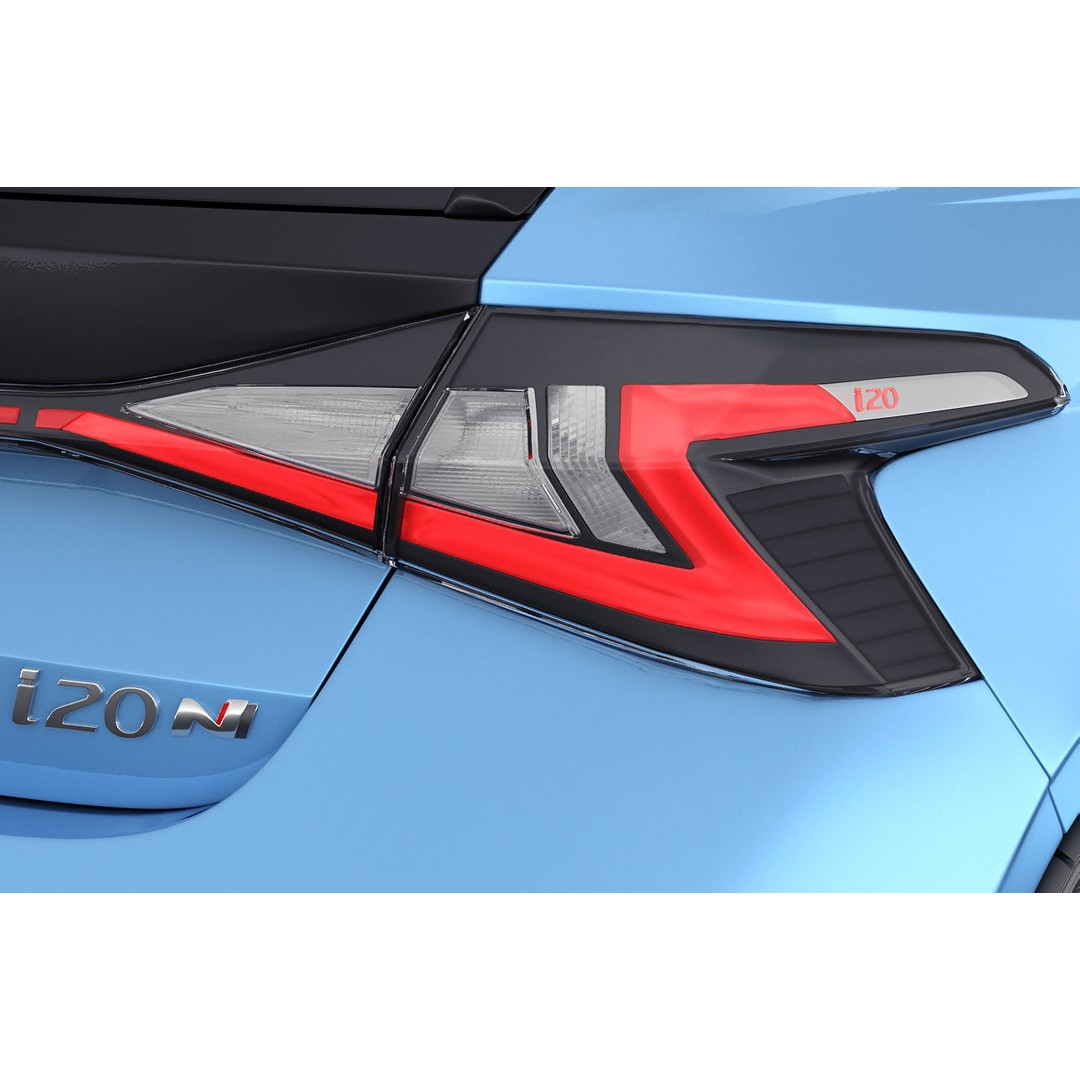 Hyundai i20 N 3D Model – Realistic Sport Car, Multiple Formats - View 8