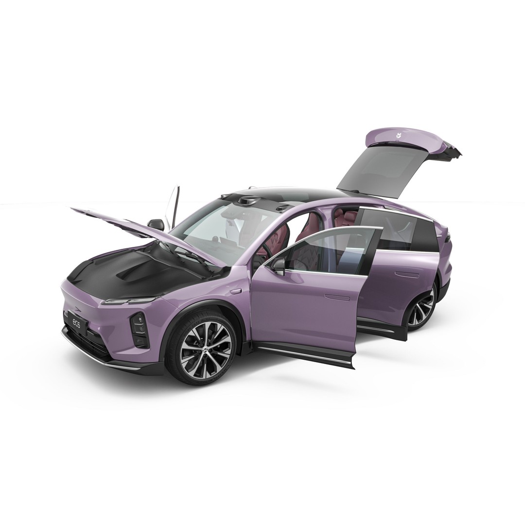 2025 Nio EC6 3D Model – High Poly SUV with Interior, FBX, Blender - View 10