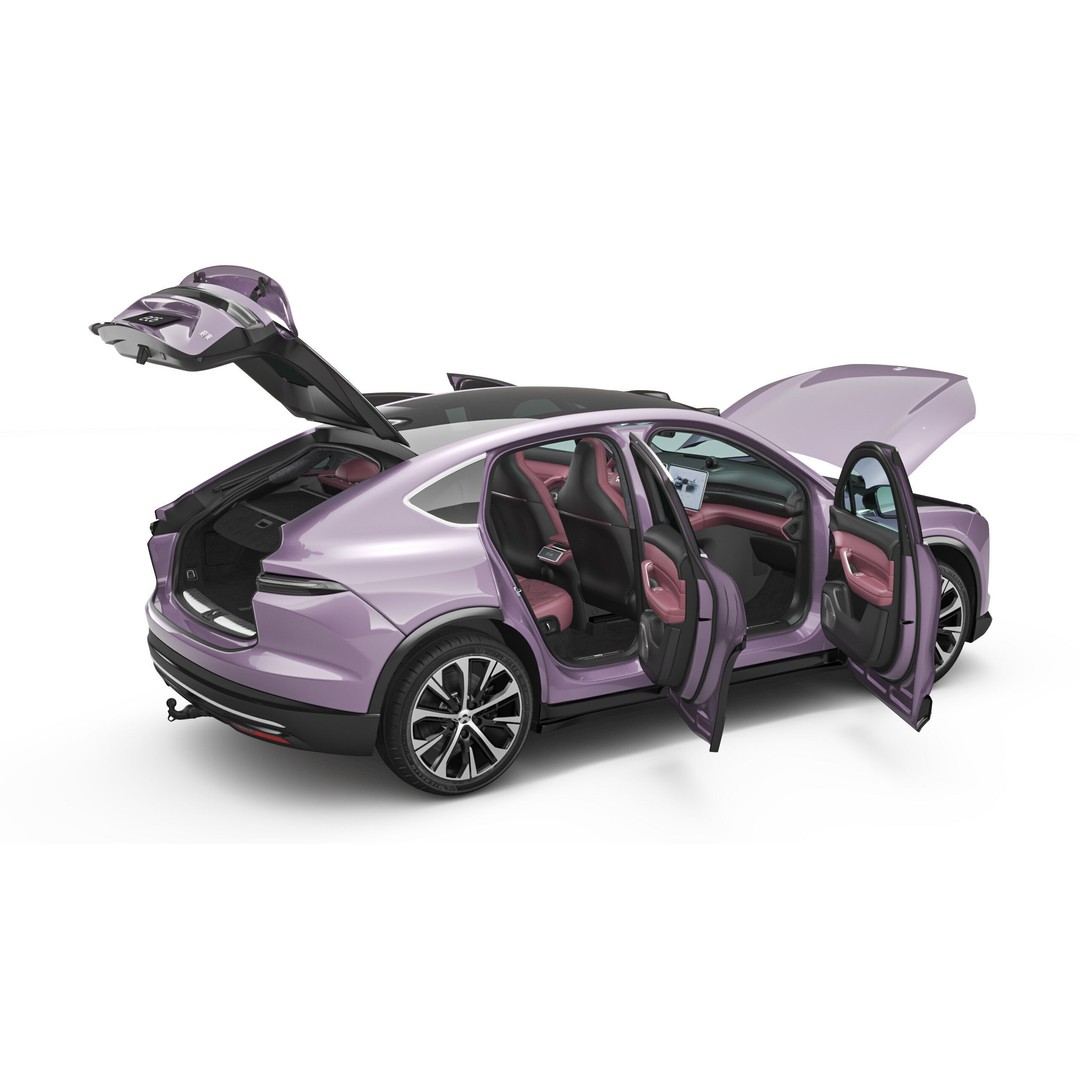 2025 Nio EC6 3D Model – High Poly SUV with Interior, FBX, Blender - View 11