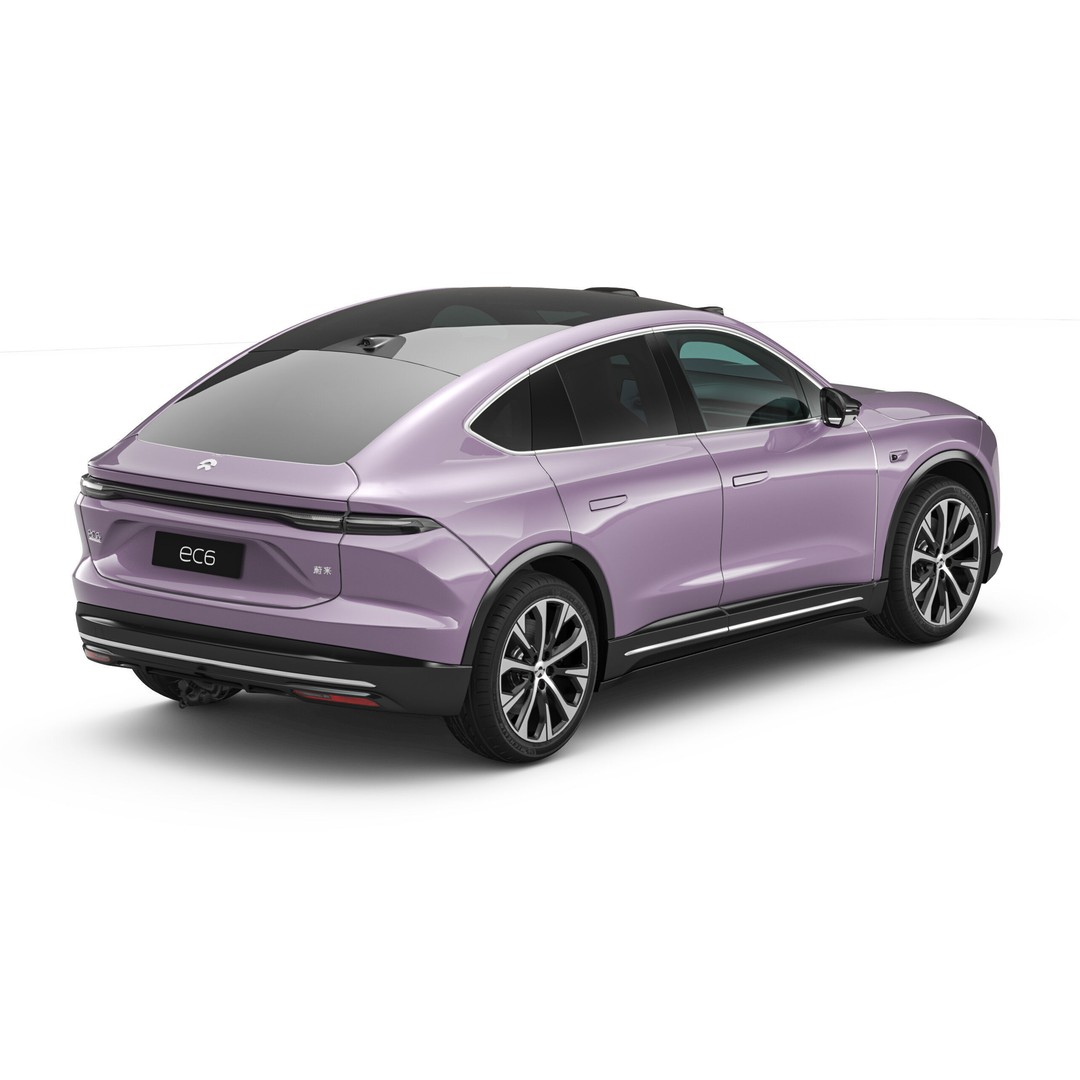 2025 Nio EC6 3D Model – High Poly SUV with Interior, FBX, Blender - View 3