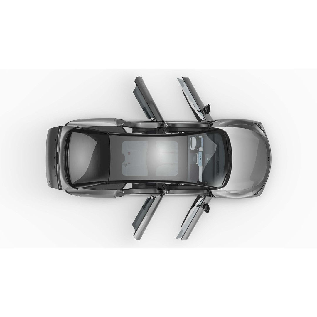 2025 Xpeng P7 Plus 3D Model – Realistic Sport Car, FBX, OBJ - View 12
