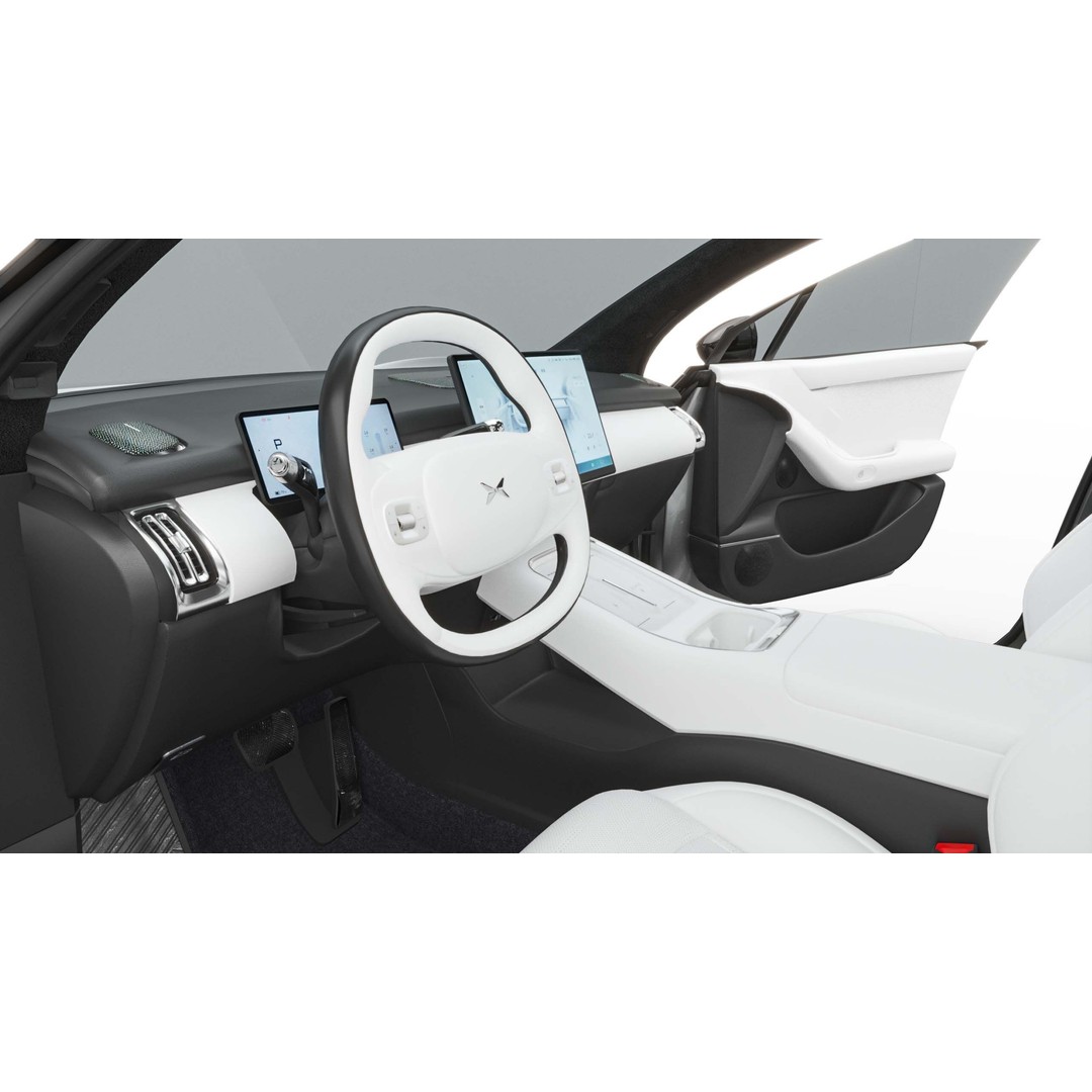 2025 Xpeng P7 Plus 3D Model – Realistic Sport Car, FBX, OBJ - View 14