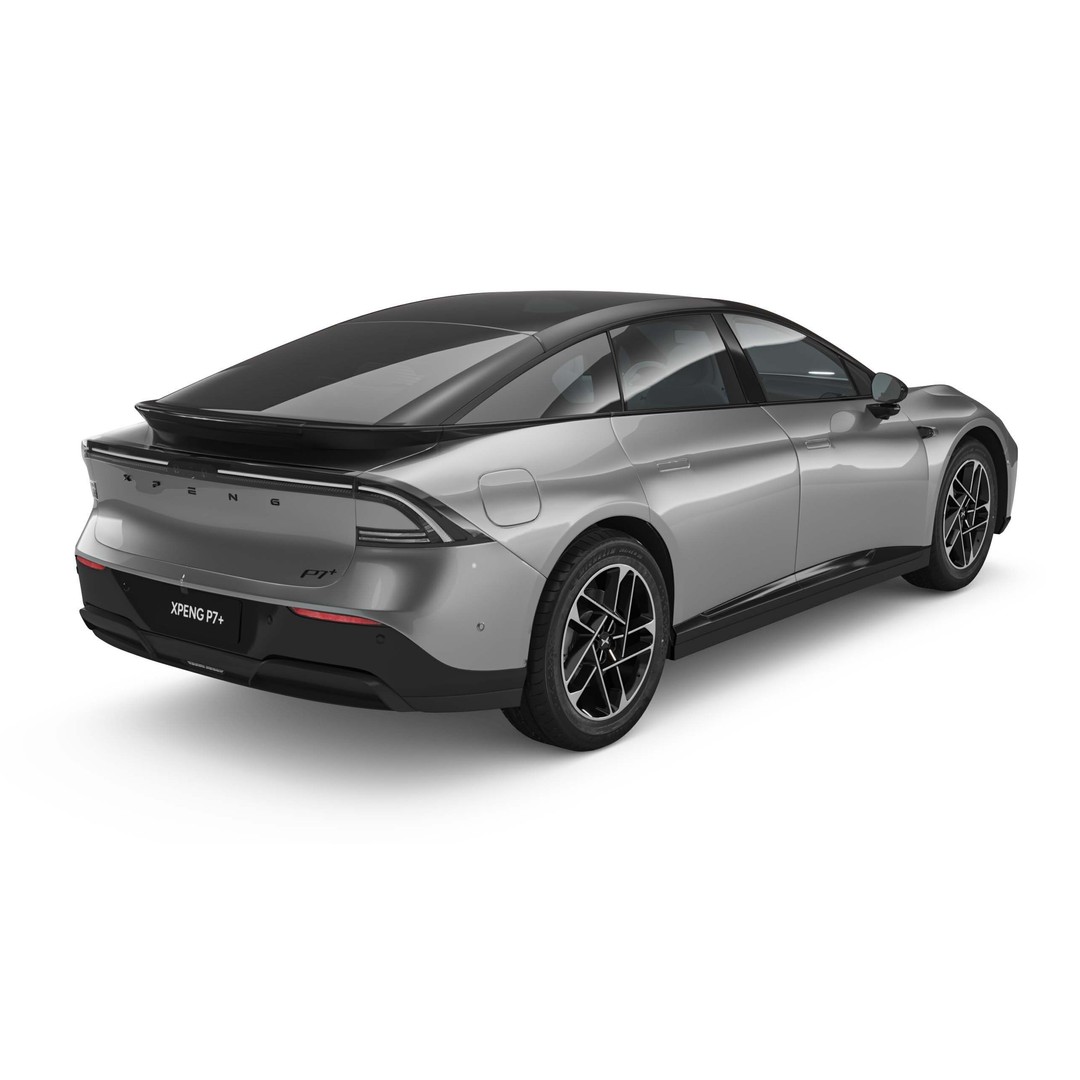 2025 Xpeng P7 Plus 3D Model – Realistic Sport Car, FBX, OBJ - View 4