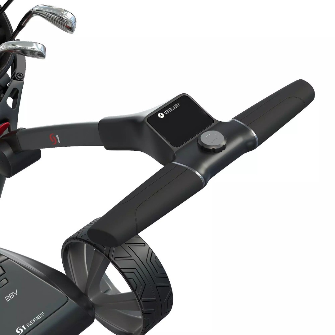 Motocaddy S1 Electric Golf Trolley 3D Model – Low Poly Game Asset, PBR Textures - View 7
