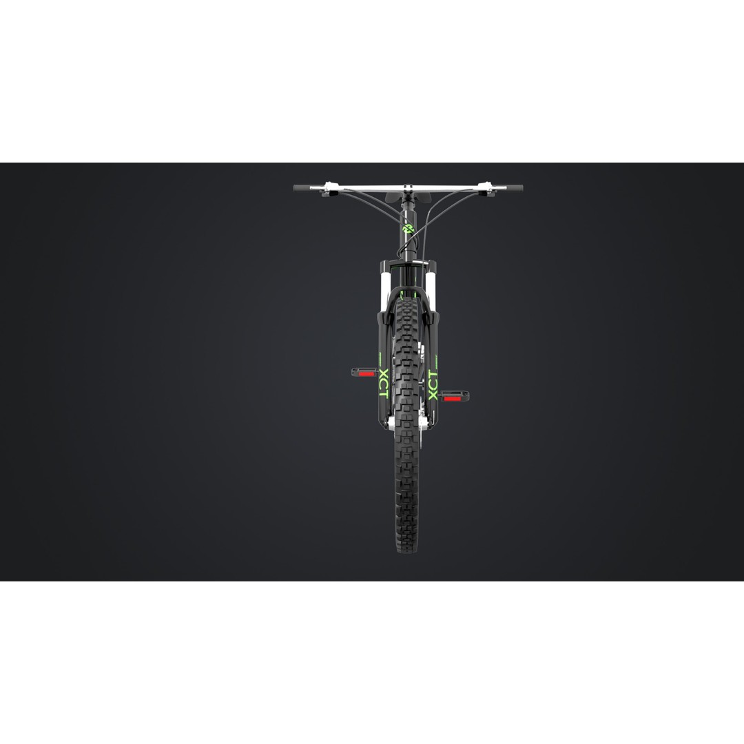 Mountain Bike 3D Model – Low Poly Rigged Asset for Animation - View 4