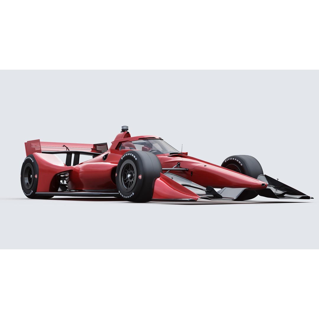 Indycar Road Version 3D Model – High Detail PBR Asset, FBX - View 11