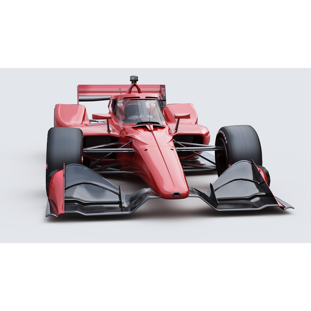 Indycar Road Version 3D Model – High Detail PBR Asset, FBX - View 13