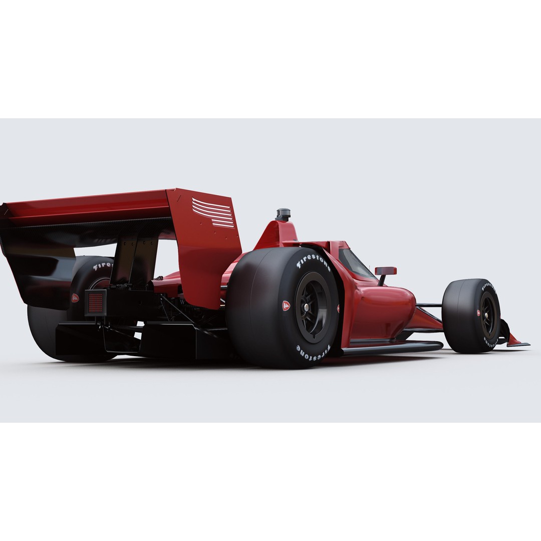 Indycar Road Version 3D Model – High Detail PBR Asset, FBX - View 14