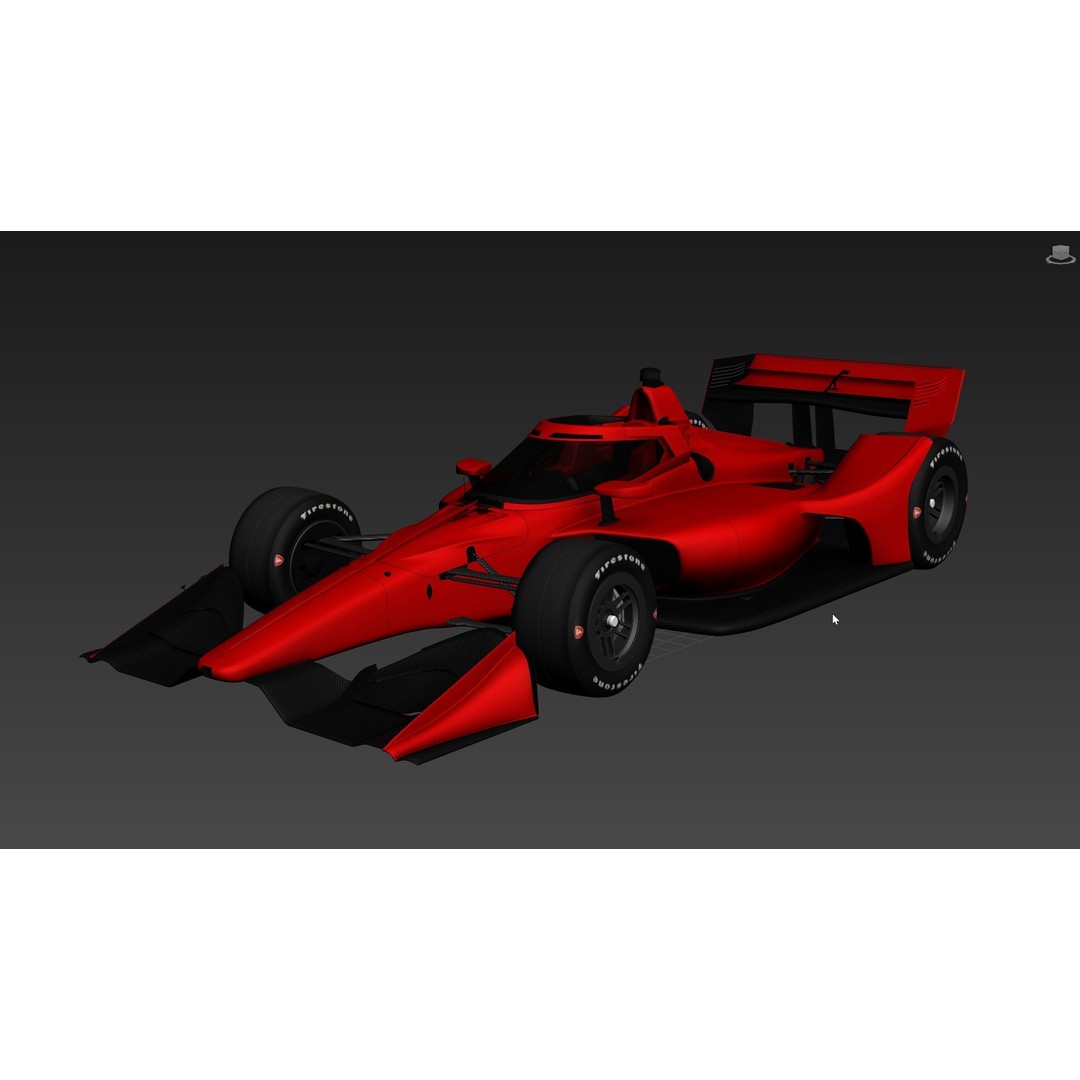 Indycar Road Version 3D Model – High Detail PBR Asset, FBX - View 16