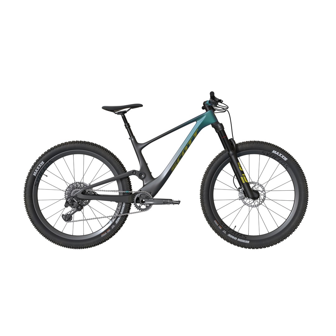 Scott Spark 3D Model – High Poly Bicycle with PBR Textures - View 3