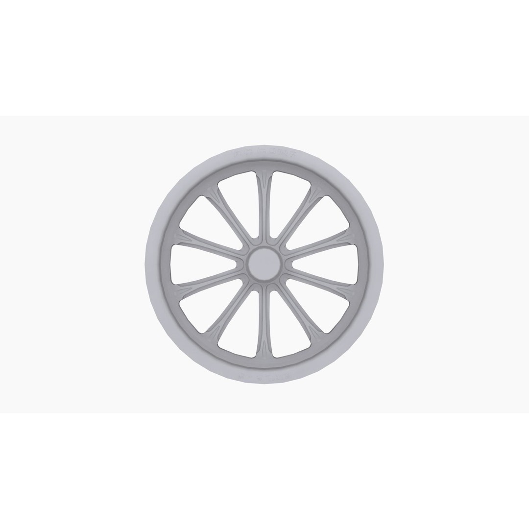 RC Components Exile-S Street Fighter Wheel 3D Model – Low Poly Game Asset, FBX - View 10