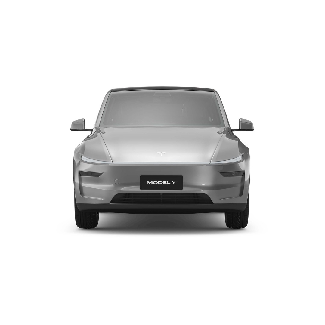 2025 Tesla Model Y 3D Model – SUV Game-Ready Asset, FBX, OBJ - View 11