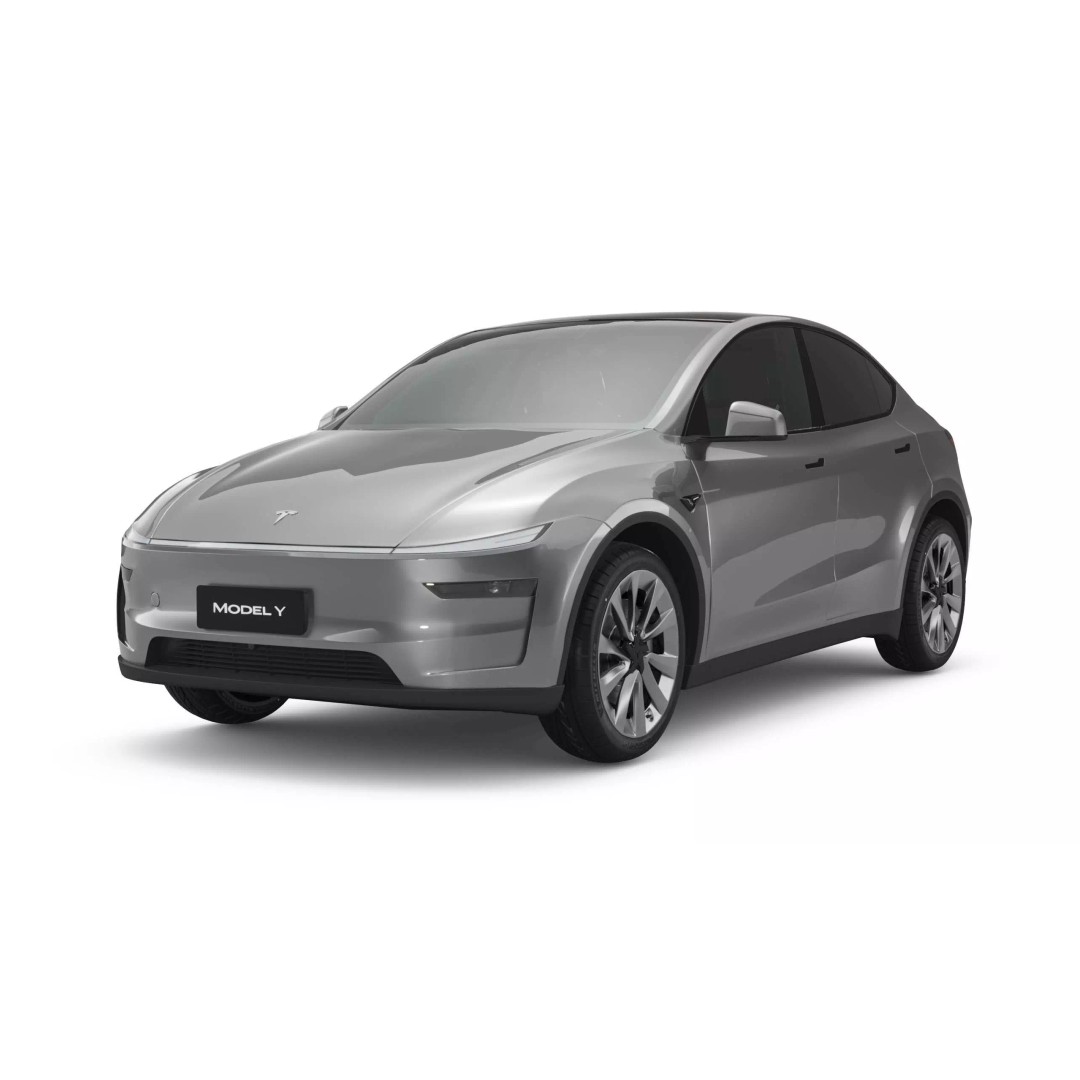 2025 Tesla Model Y 3D Model – SUV Game-Ready Asset, FBX, OBJ - View 2