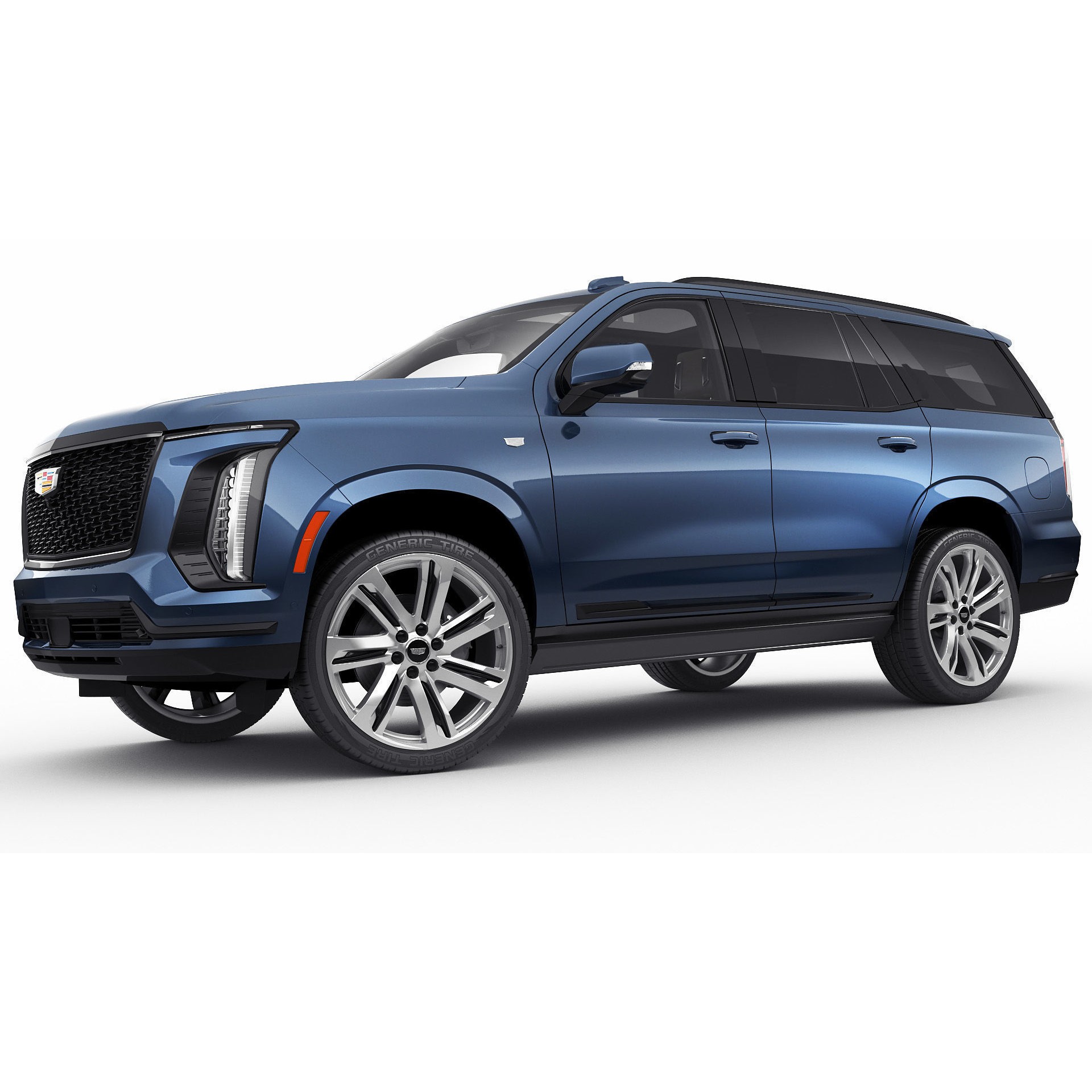 Escalade SUV 2025 - Game-Ready 3D Model - View 14