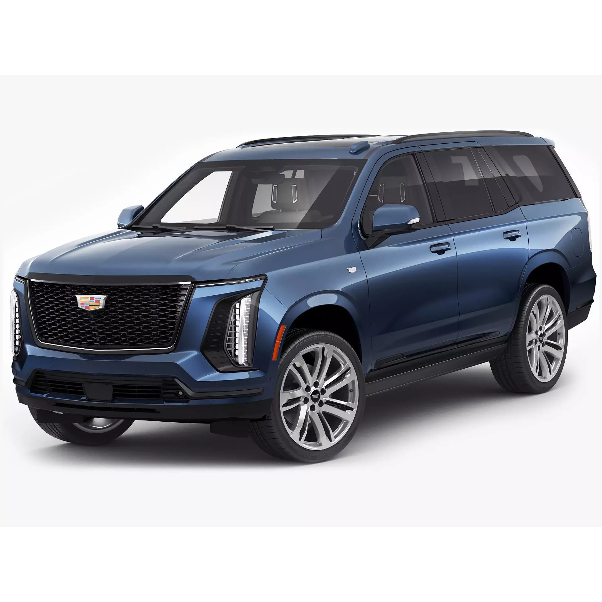 Escalade SUV 2025 - Game-Ready 3D Model - View 2