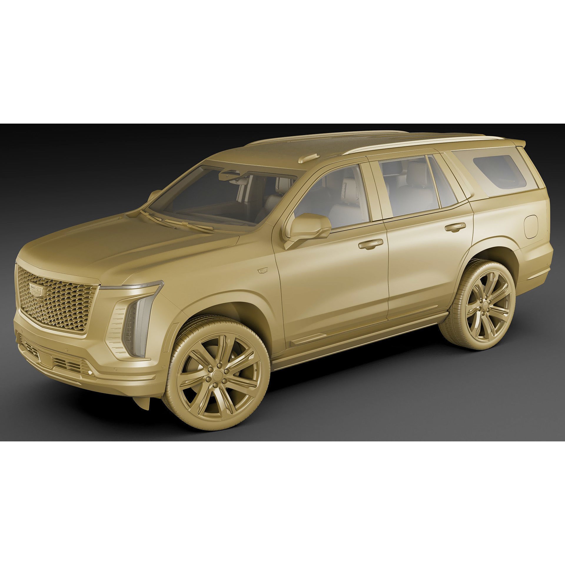Escalade SUV 2025 - Game-Ready 3D Model - View 22
