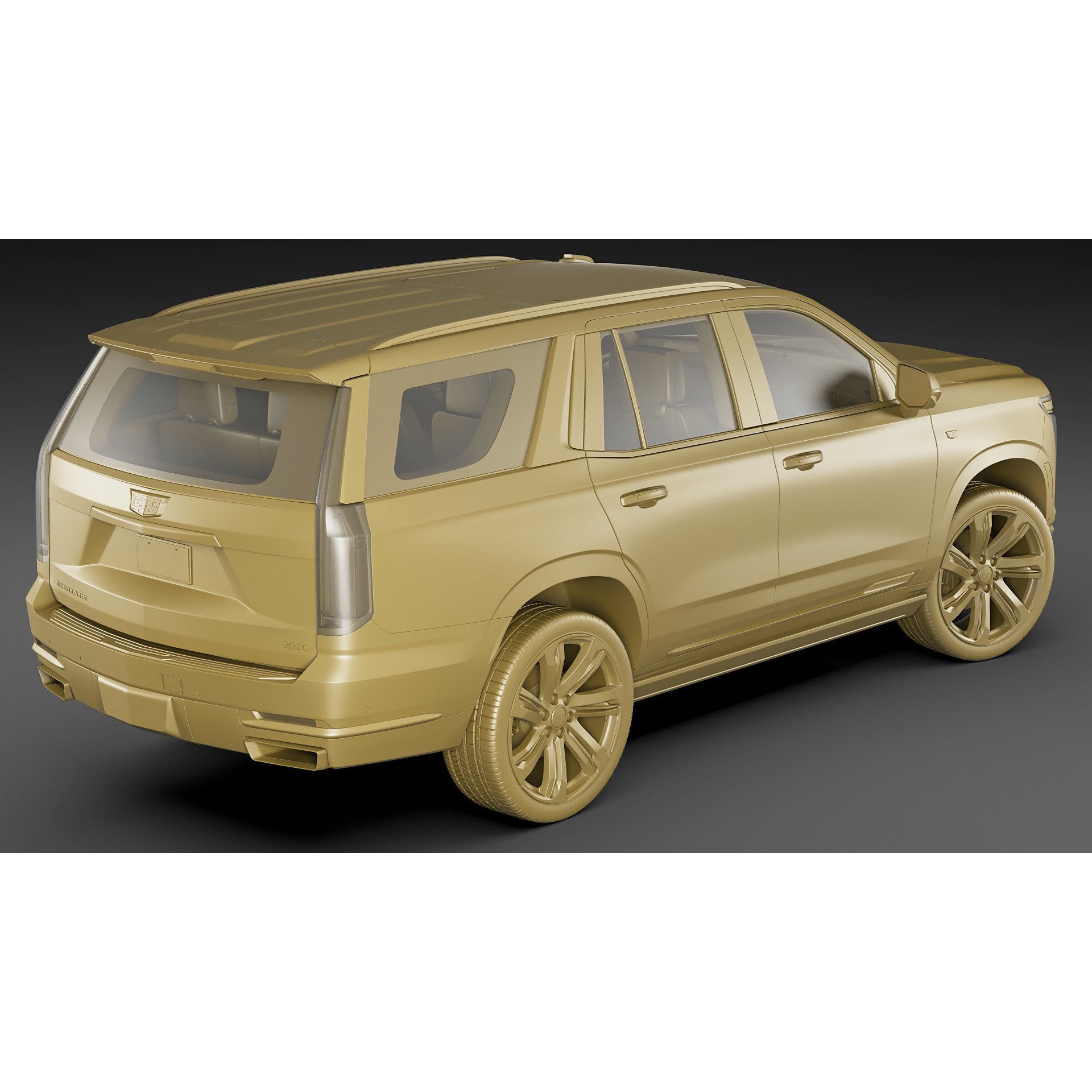 Escalade SUV 2025 - Game-Ready 3D Model - View 23