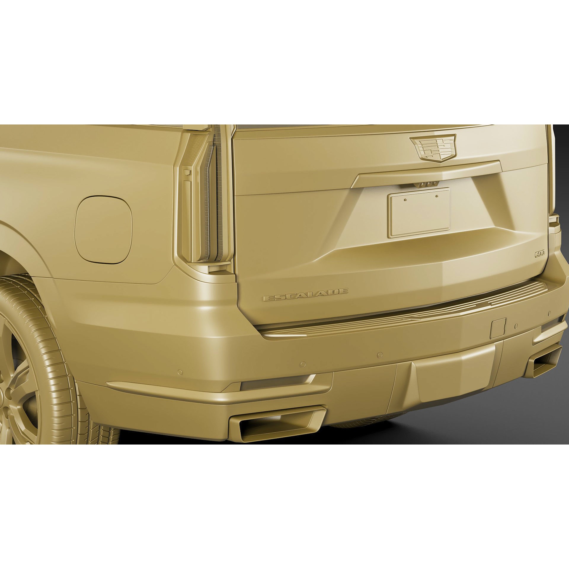 Escalade SUV 2025 - Game-Ready 3D Model - View 25