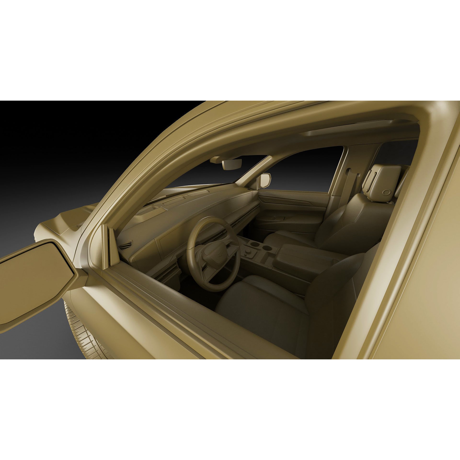 Escalade SUV 2025 - Game-Ready 3D Model - View 26