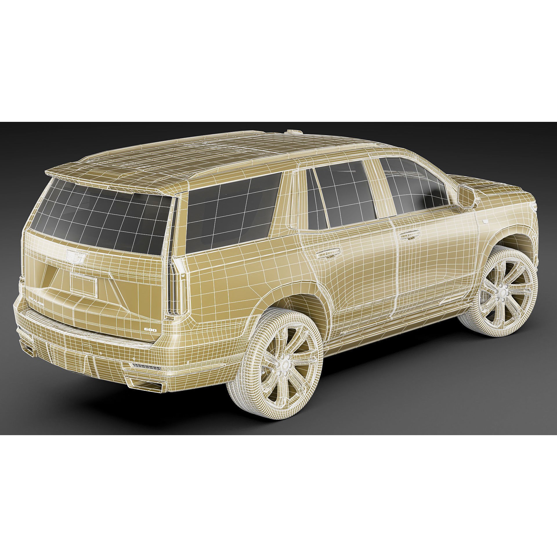 Escalade SUV 2025 - Game-Ready 3D Model - View 28