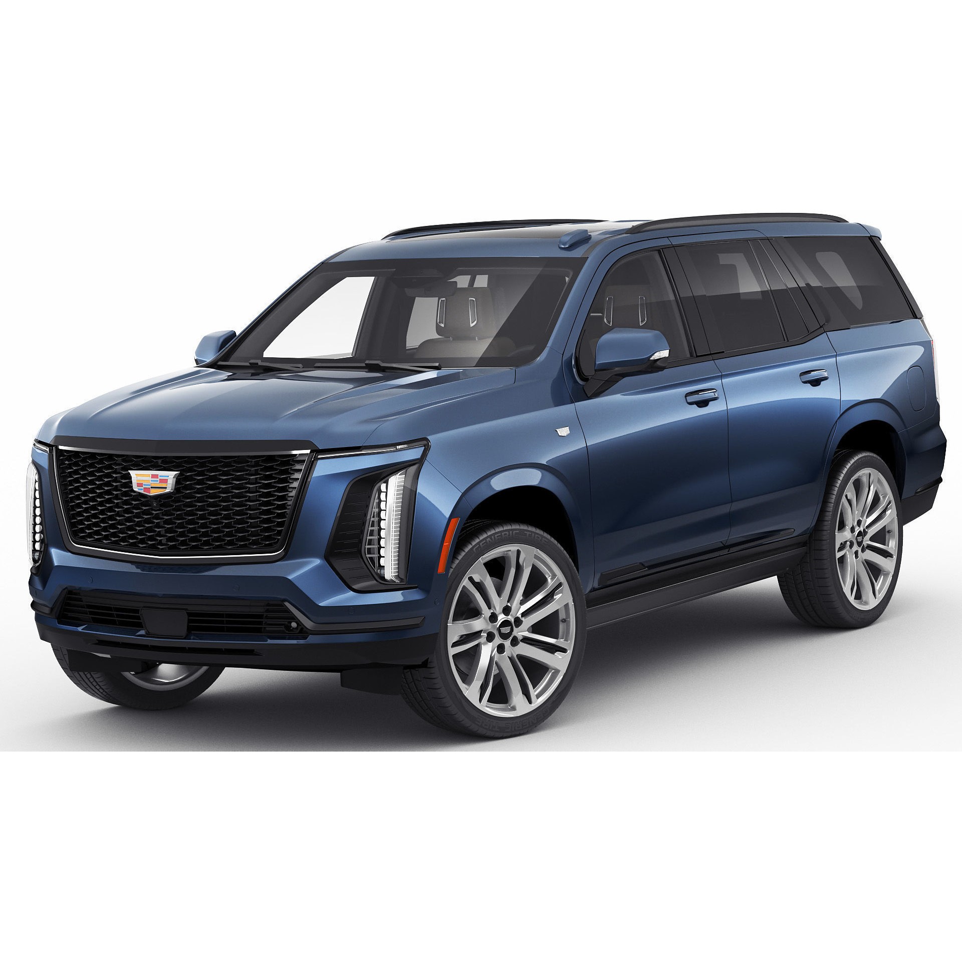 Escalade SUV 2025 - Game-Ready 3D Model - View 3