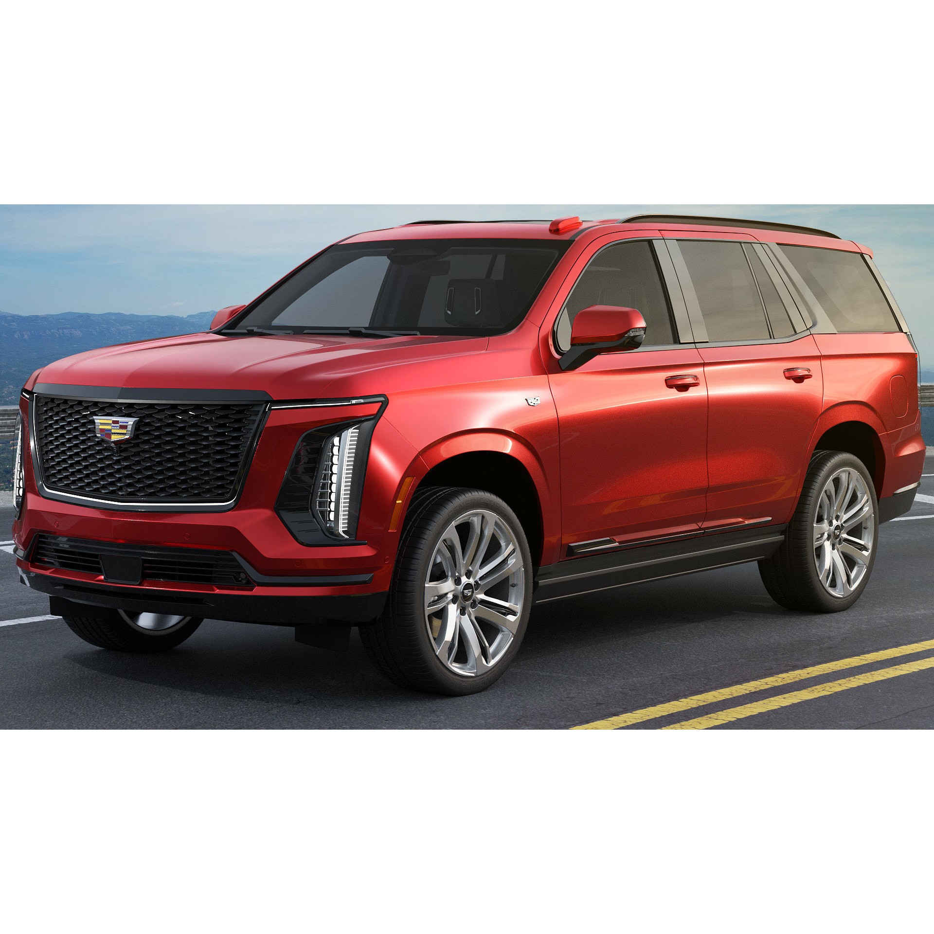 Escalade SUV 2025 - Game-Ready 3D Model - View 5