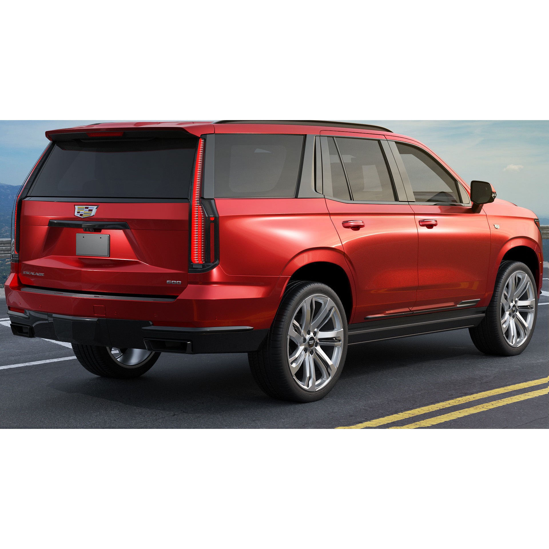 Escalade SUV 2025 - Game-Ready 3D Model - View 6