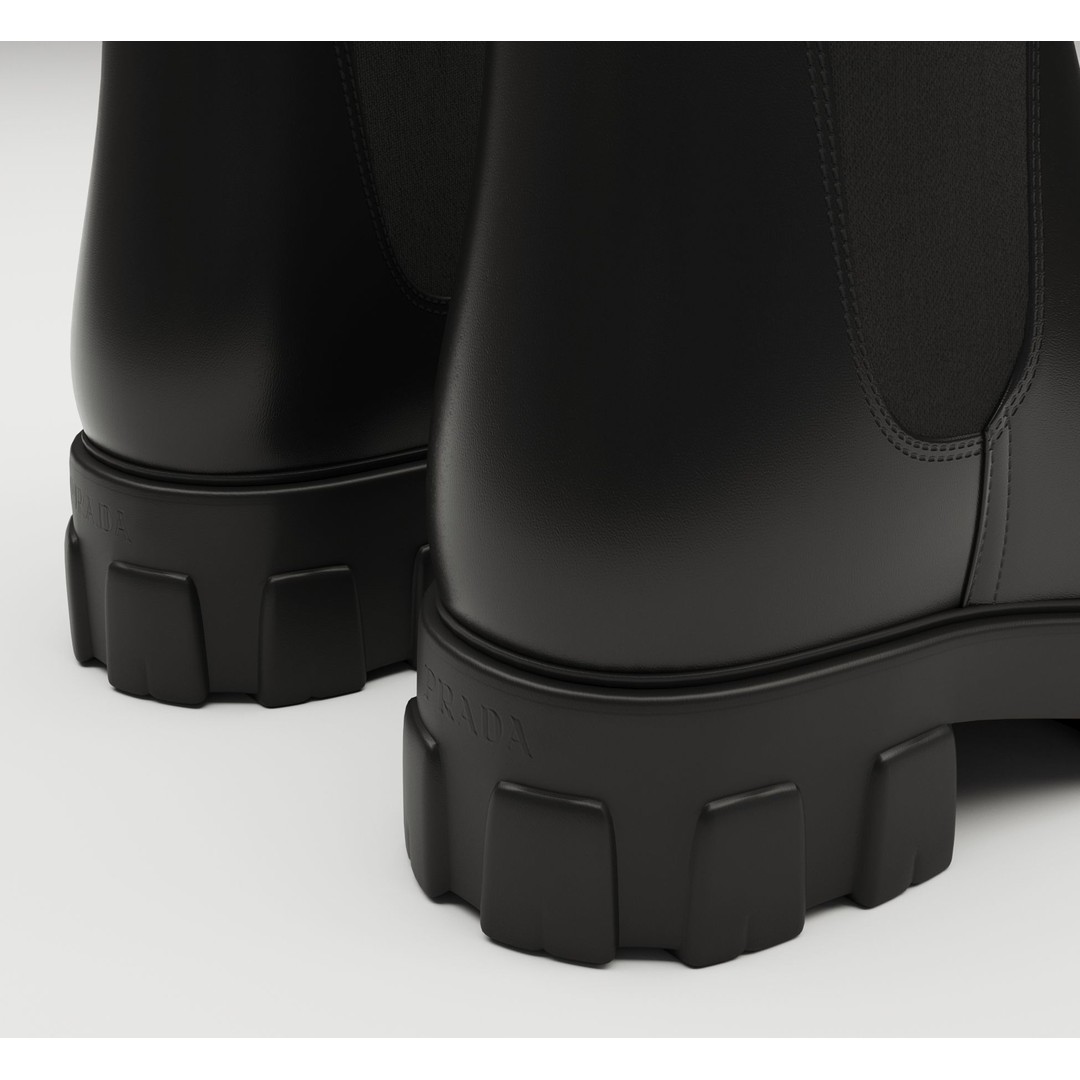 Chelsea Boots 3D Model – Low Poly Game Ready Footwear, FBX, Blender - View 8