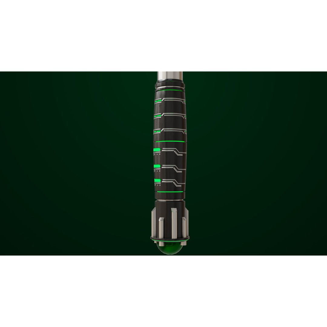 Sci-Fi Hammer09 3D Model – Low Poly Game Asset with PBR Textures - View 16