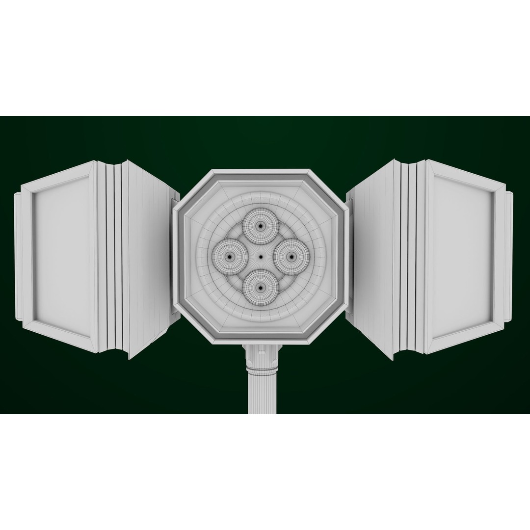 Sci-Fi Hammer09 3D Model – Low Poly Game Asset with PBR Textures - View 27