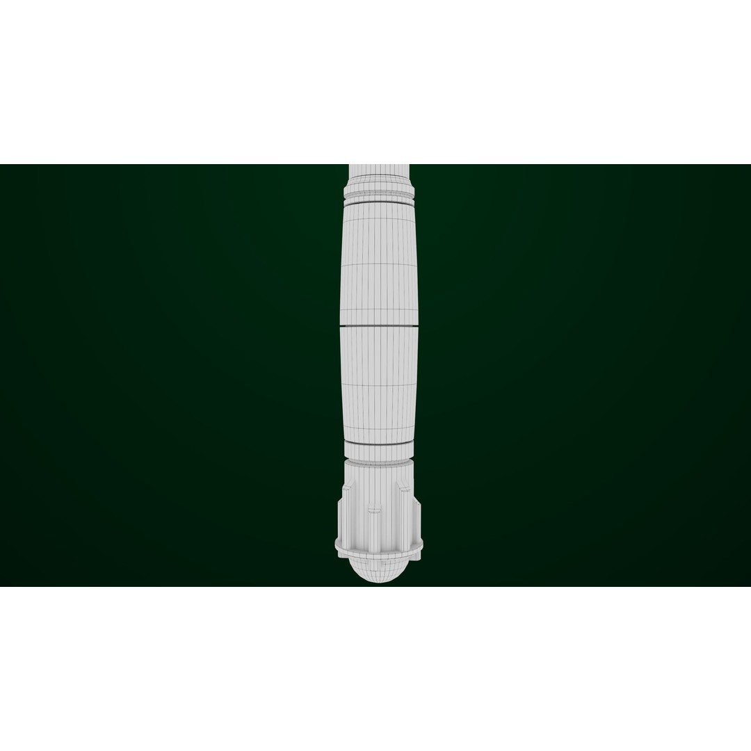 Sci-Fi Hammer09 3D Model – Low Poly Game Asset with PBR Textures - View 28