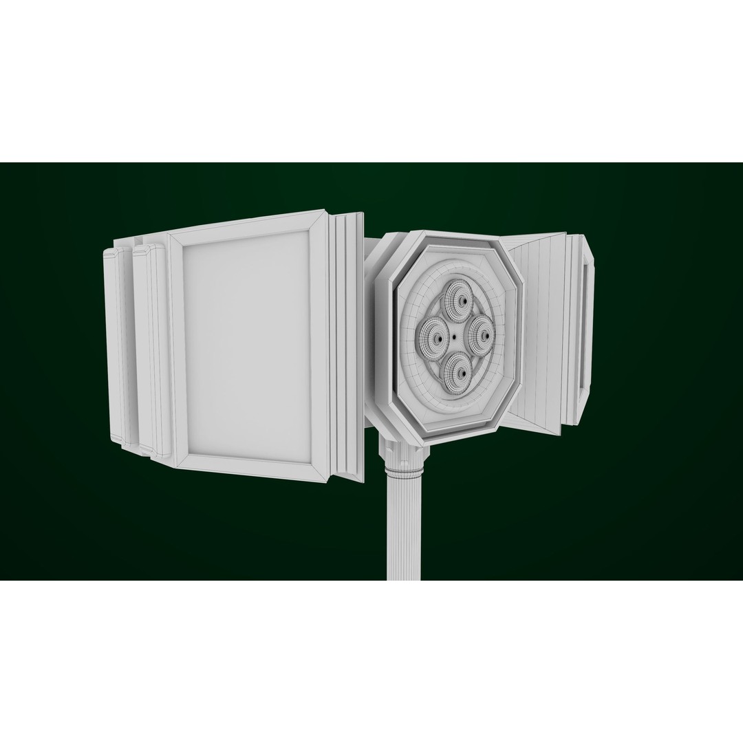 Sci-Fi Hammer09 3D Model – Low Poly Game Asset with PBR Textures - View 29