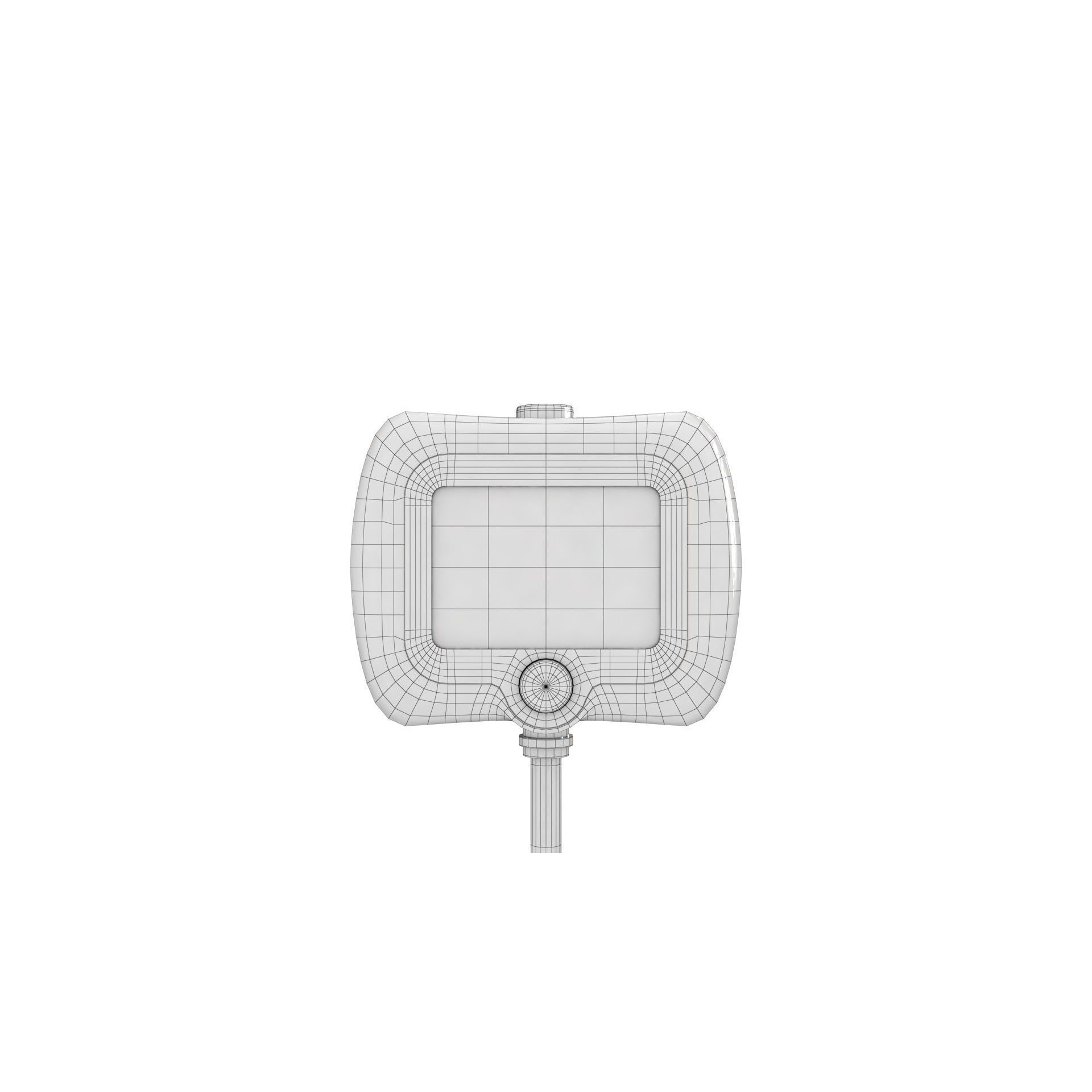 Digital Candy Thermometer - Low-Poly Game-Ready 3D Model - View 13