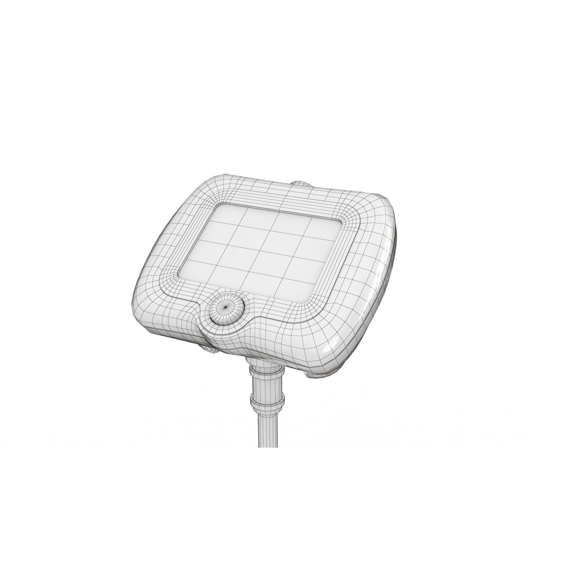 Digital Candy Thermometer - Low-Poly Game-Ready 3D Model - View 20