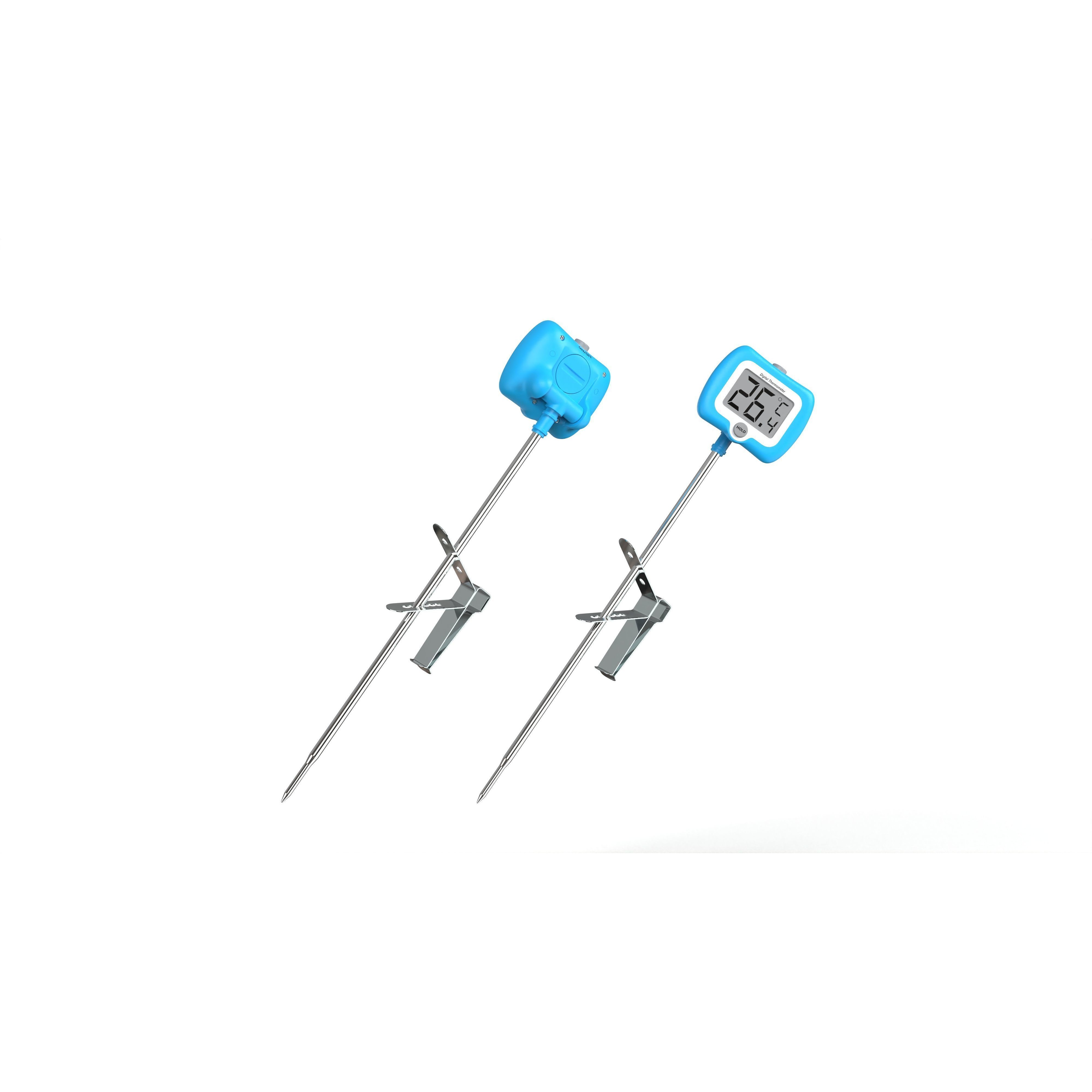 Digital Candy Thermometer - Low-Poly Game-Ready 3D Model - View 3